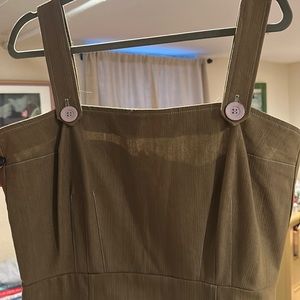 EC Star vintage inspired dress, pinafore, coverall, structured dress